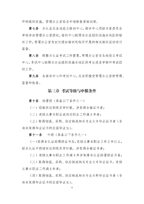 關于印發《供應鏈管理師職業能力等級認證管理辦法(試行)》的通知v2.0_頁面_4 關于印發《供應鏈管理師職業能力等級認證管理辦法(試行)》的通知v2.0_頁面_4